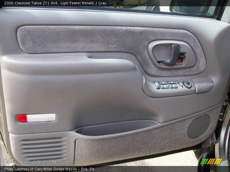 Light Pewter Metallic / Gray 2000 Chevrolet Tahoe Z71 4x4