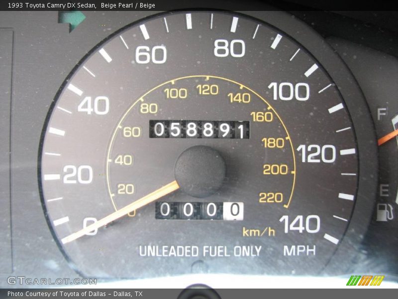 Beige Pearl / Beige 1993 Toyota Camry DX Sedan