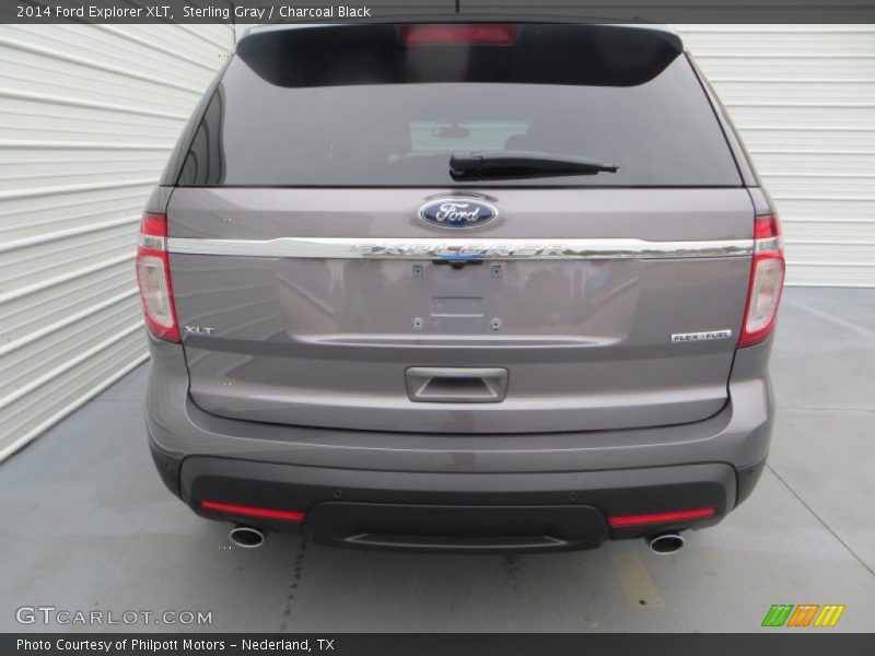 Sterling Gray / Charcoal Black 2014 Ford Explorer XLT