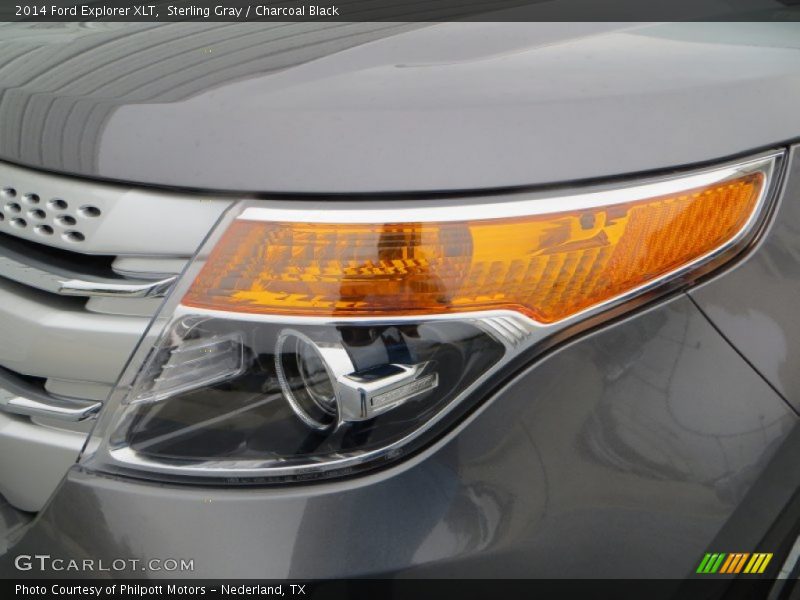 Sterling Gray / Charcoal Black 2014 Ford Explorer XLT