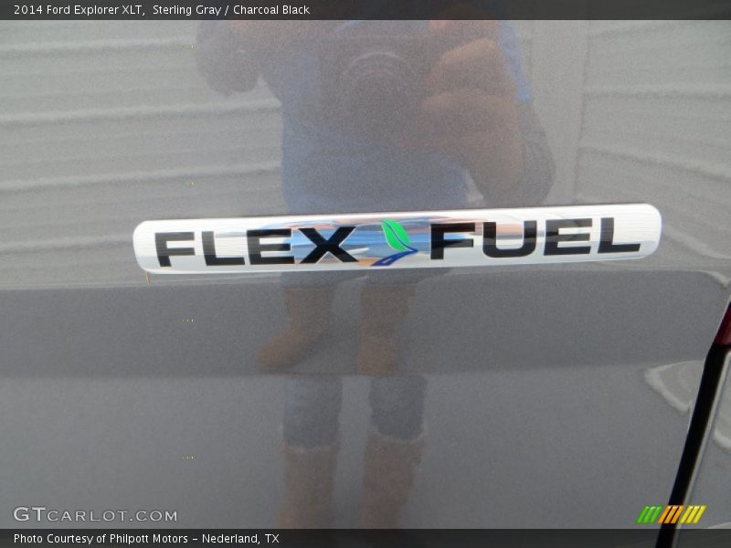 Sterling Gray / Charcoal Black 2014 Ford Explorer XLT
