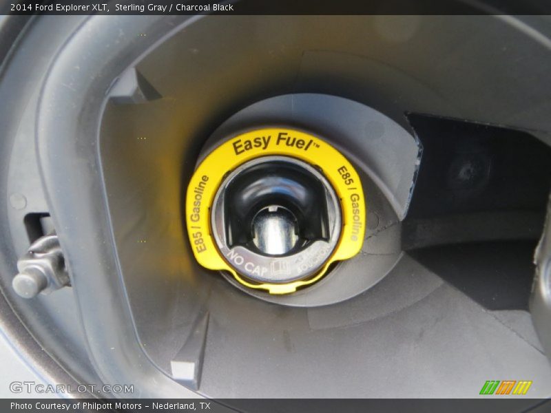 Sterling Gray / Charcoal Black 2014 Ford Explorer XLT