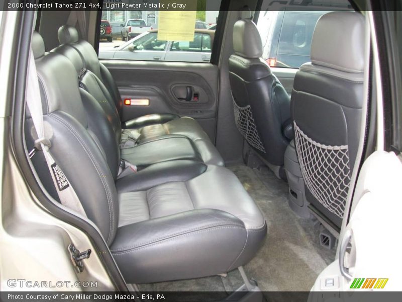 Light Pewter Metallic / Gray 2000 Chevrolet Tahoe Z71 4x4