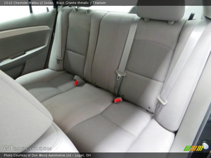 Black Granite Metallic / Titanium 2010 Chevrolet Malibu LS Sedan