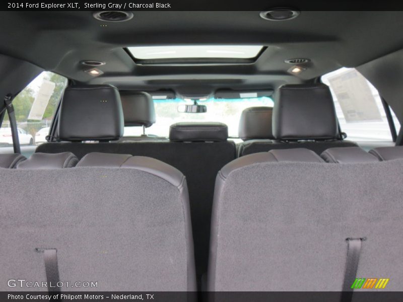 Sterling Gray / Charcoal Black 2014 Ford Explorer XLT