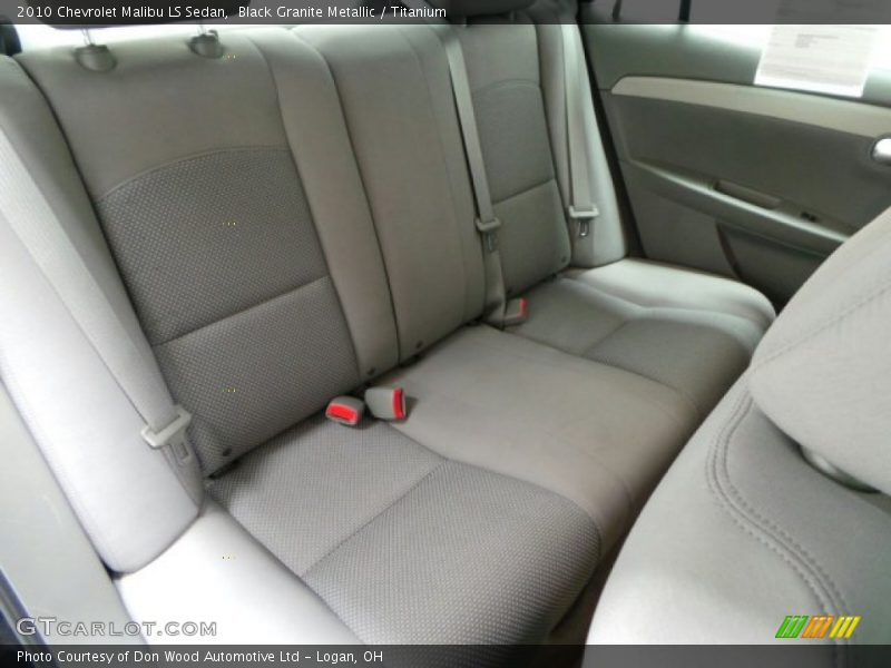 Black Granite Metallic / Titanium 2010 Chevrolet Malibu LS Sedan
