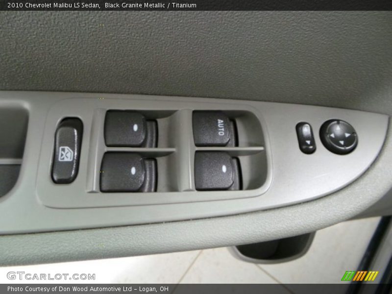 Black Granite Metallic / Titanium 2010 Chevrolet Malibu LS Sedan