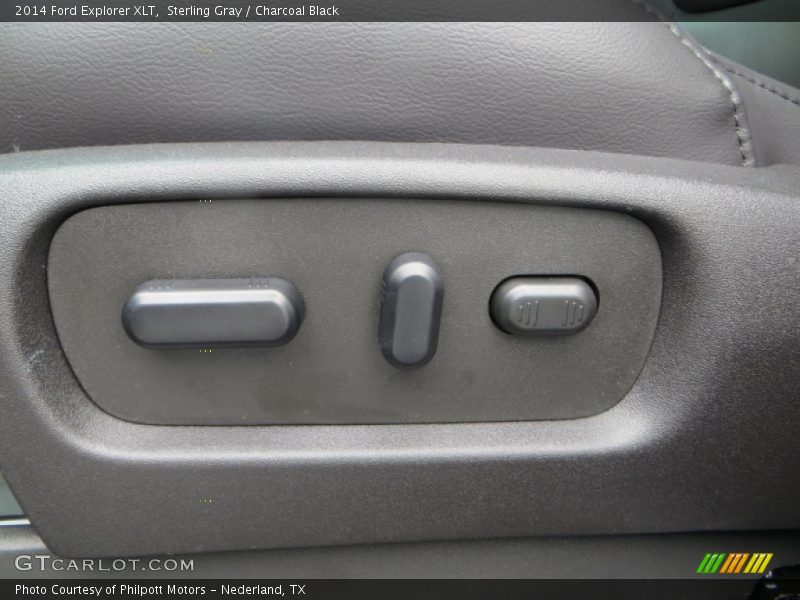 Sterling Gray / Charcoal Black 2014 Ford Explorer XLT