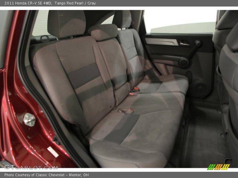 Tango Red Pearl / Gray 2011 Honda CR-V SE 4WD
