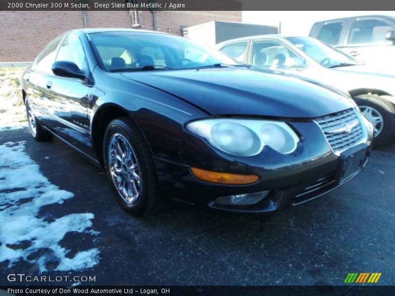 Deep Slate Blue Metallic / Agate 2000 Chrysler 300 M Sedan