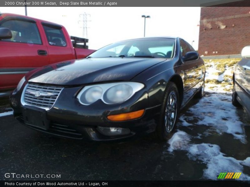 Deep Slate Blue Metallic / Agate 2000 Chrysler 300 M Sedan