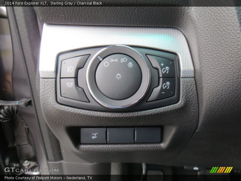 Sterling Gray / Charcoal Black 2014 Ford Explorer XLT