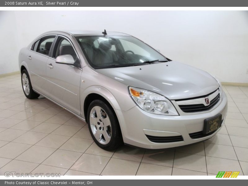 Silver Pearl / Gray 2008 Saturn Aura XE