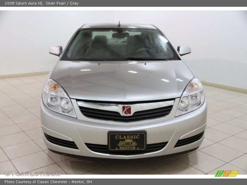 Silver Pearl / Gray 2008 Saturn Aura XE