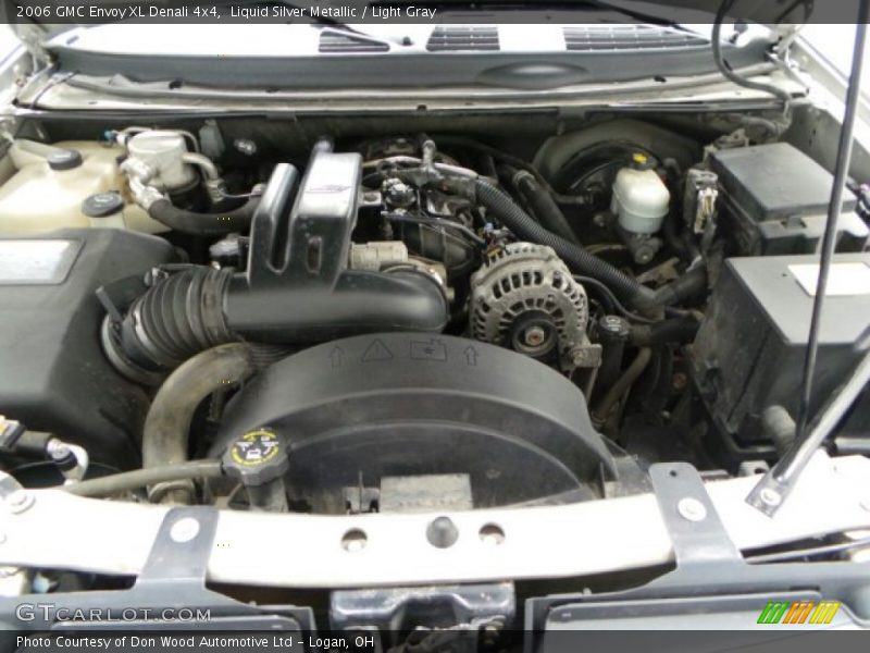 Liquid Silver Metallic / Light Gray 2006 GMC Envoy XL Denali 4x4