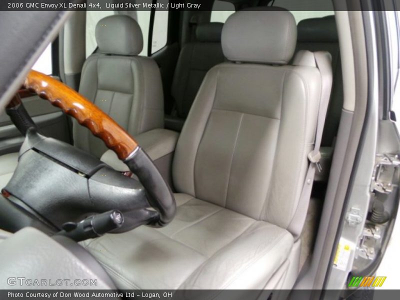 Liquid Silver Metallic / Light Gray 2006 GMC Envoy XL Denali 4x4