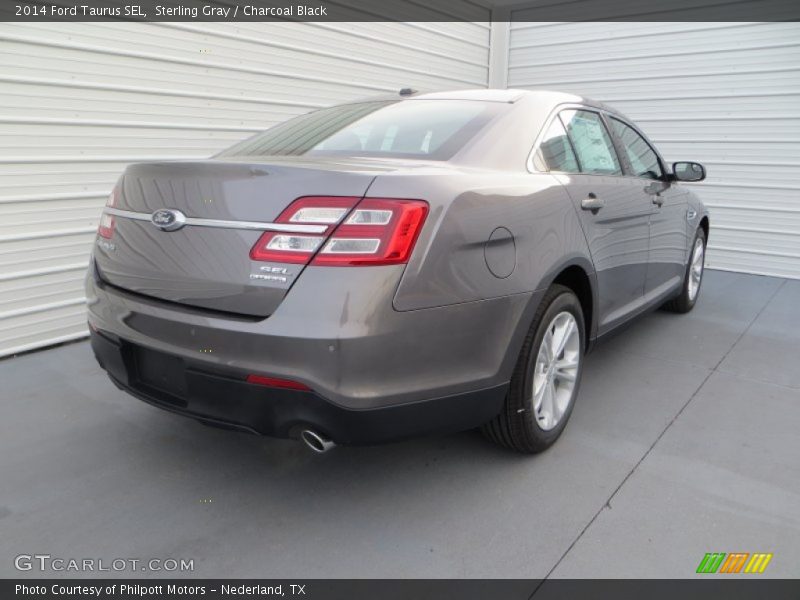 Sterling Gray / Charcoal Black 2014 Ford Taurus SEL