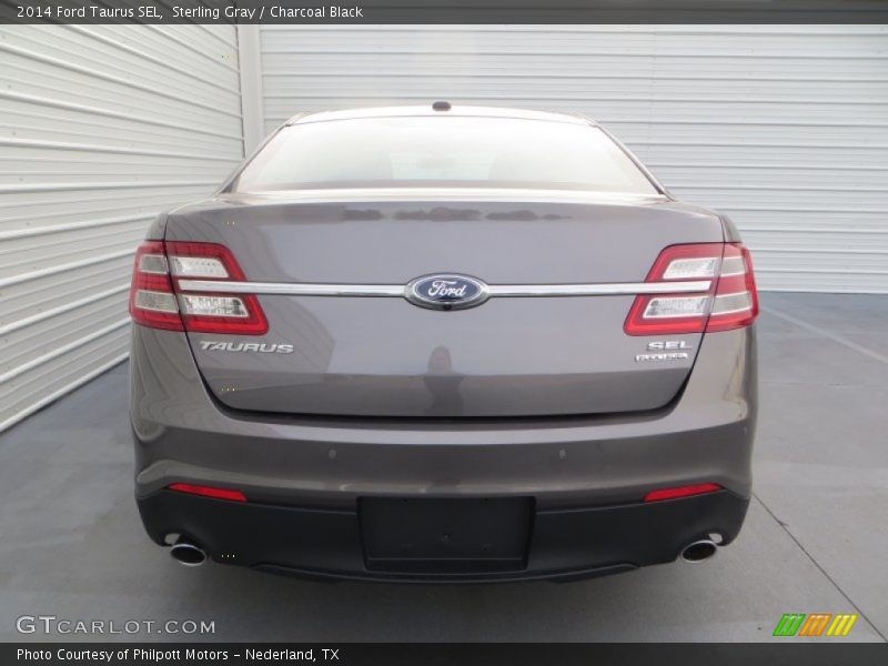 Sterling Gray / Charcoal Black 2014 Ford Taurus SEL