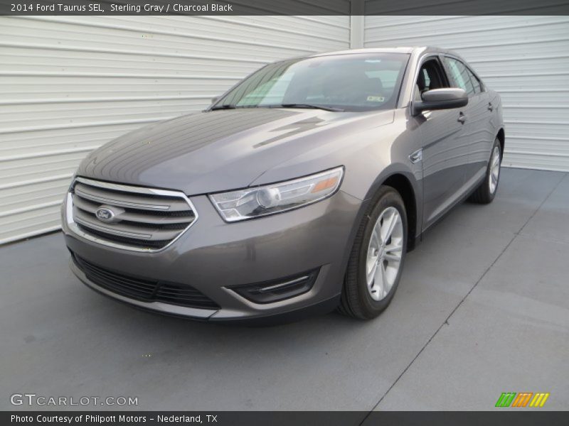 Sterling Gray / Charcoal Black 2014 Ford Taurus SEL