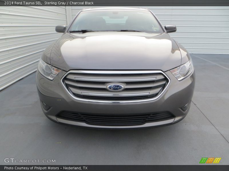 Sterling Gray / Charcoal Black 2014 Ford Taurus SEL