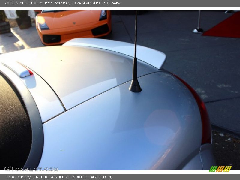 Lake Silver Metallic / Ebony 2002 Audi TT 1.8T quattro Roadster