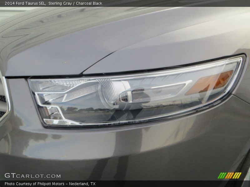 Sterling Gray / Charcoal Black 2014 Ford Taurus SEL