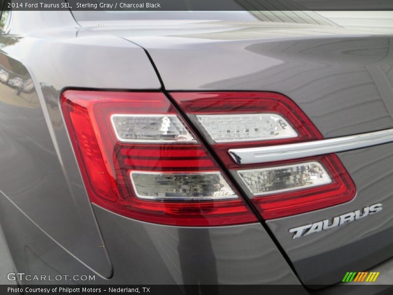 Sterling Gray / Charcoal Black 2014 Ford Taurus SEL