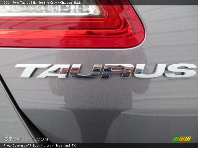Sterling Gray / Charcoal Black 2014 Ford Taurus SEL