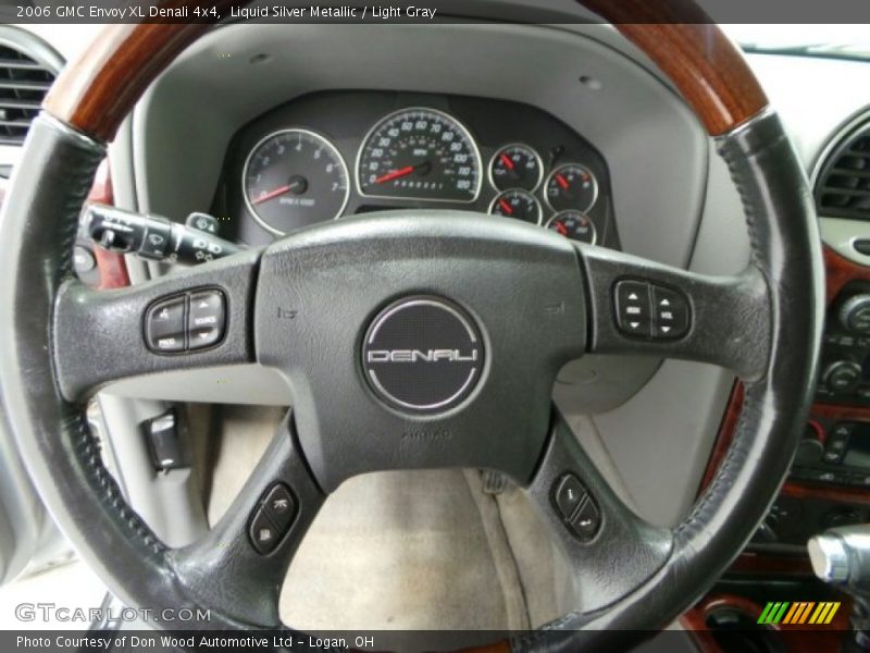 Liquid Silver Metallic / Light Gray 2006 GMC Envoy XL Denali 4x4