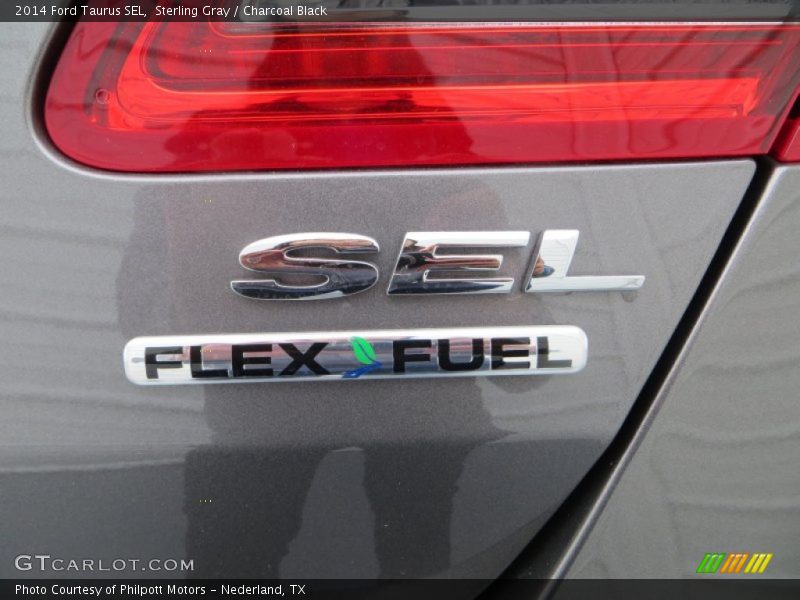Sterling Gray / Charcoal Black 2014 Ford Taurus SEL