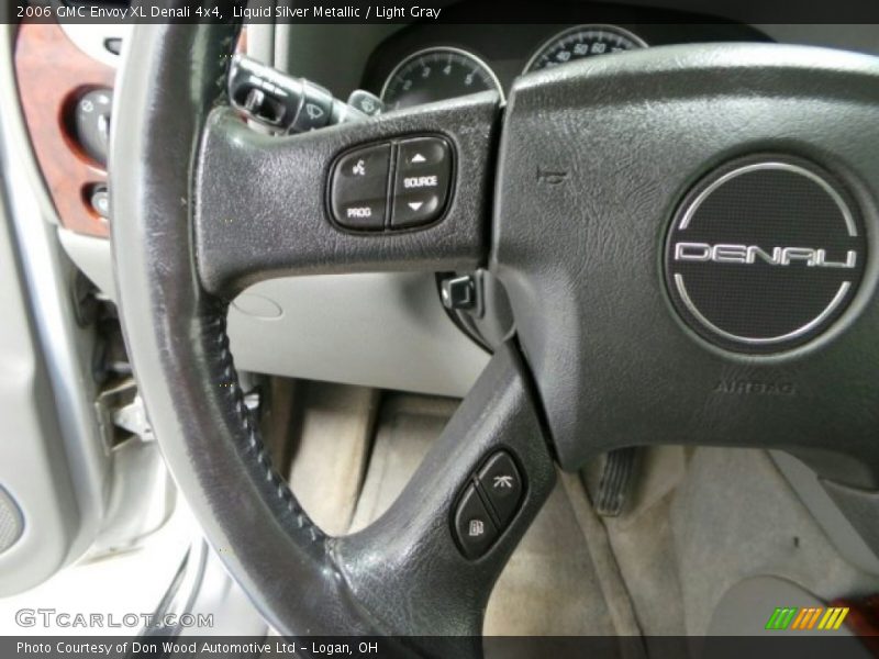 Liquid Silver Metallic / Light Gray 2006 GMC Envoy XL Denali 4x4