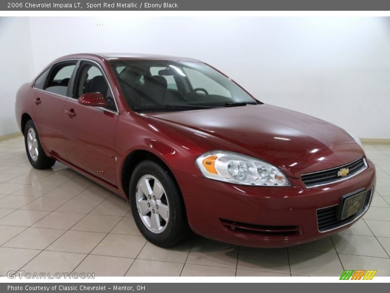 Sport Red Metallic / Ebony Black 2006 Chevrolet Impala LT