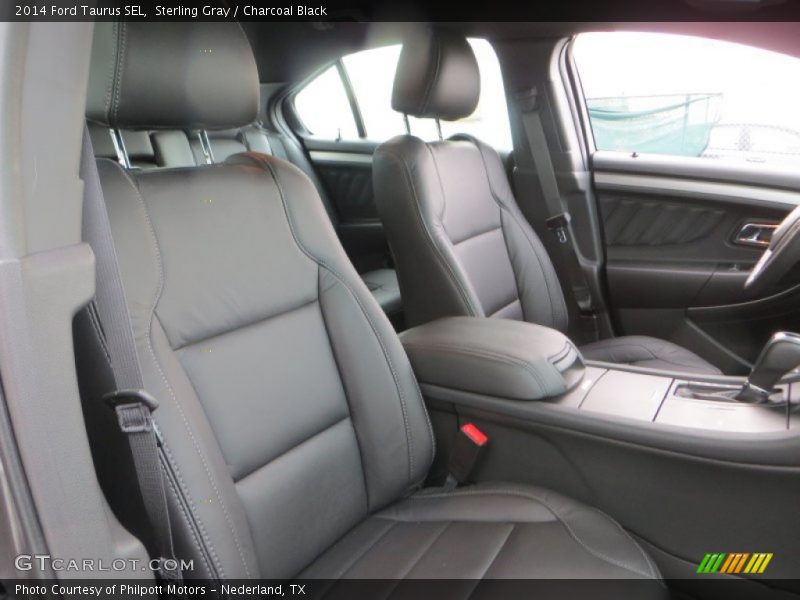 Sterling Gray / Charcoal Black 2014 Ford Taurus SEL