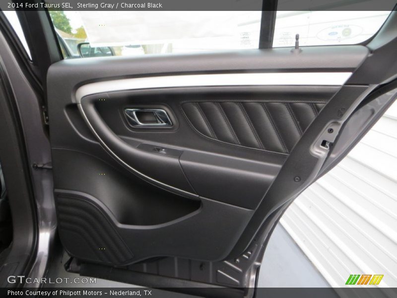Sterling Gray / Charcoal Black 2014 Ford Taurus SEL