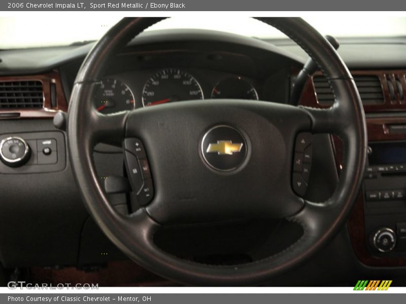 Sport Red Metallic / Ebony Black 2006 Chevrolet Impala LT