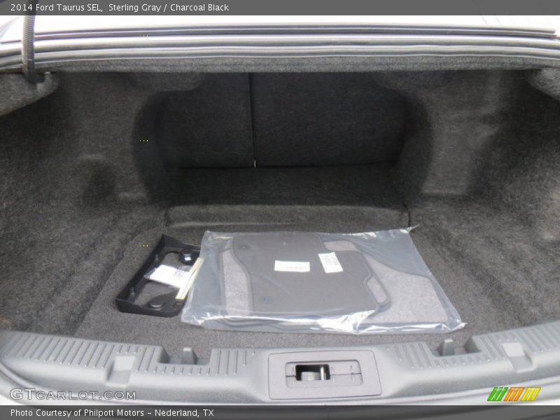 Sterling Gray / Charcoal Black 2014 Ford Taurus SEL