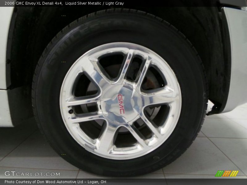 Liquid Silver Metallic / Light Gray 2006 GMC Envoy XL Denali 4x4
