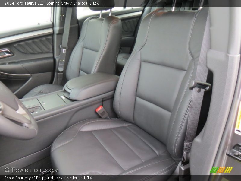 Sterling Gray / Charcoal Black 2014 Ford Taurus SEL