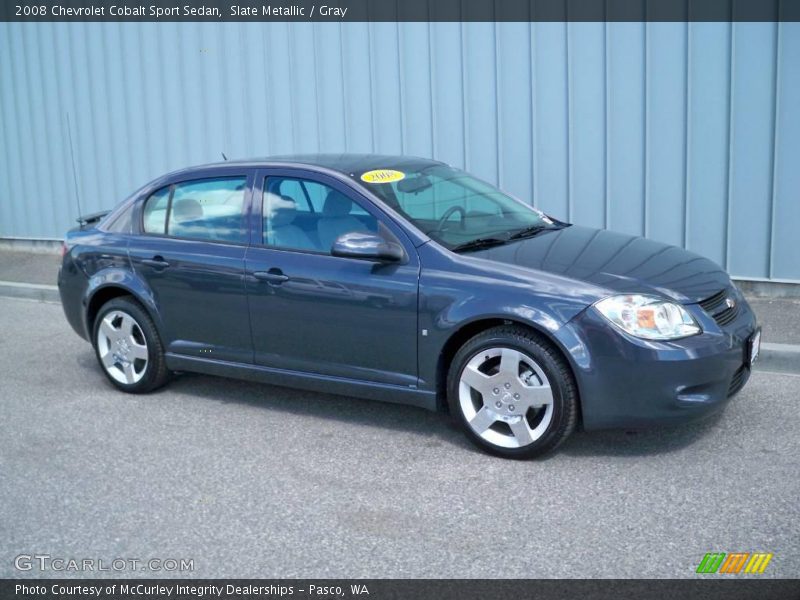 Slate Metallic / Gray 2008 Chevrolet Cobalt Sport Sedan