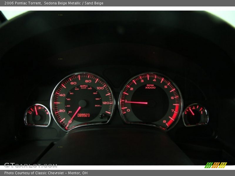 Sedona Beige Metallic / Sand Beige 2006 Pontiac Torrent