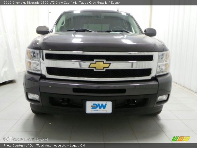Taupe Gray Metallic / Ebony 2010 Chevrolet Silverado 1500 LTZ Crew Cab 4x4