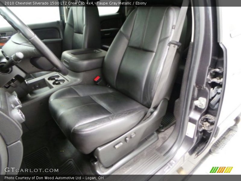 Taupe Gray Metallic / Ebony 2010 Chevrolet Silverado 1500 LTZ Crew Cab 4x4