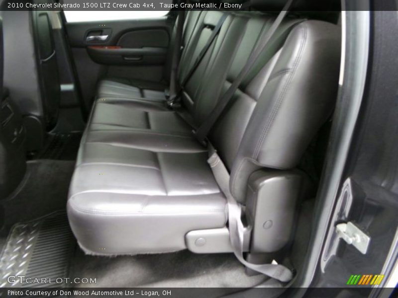 Taupe Gray Metallic / Ebony 2010 Chevrolet Silverado 1500 LTZ Crew Cab 4x4