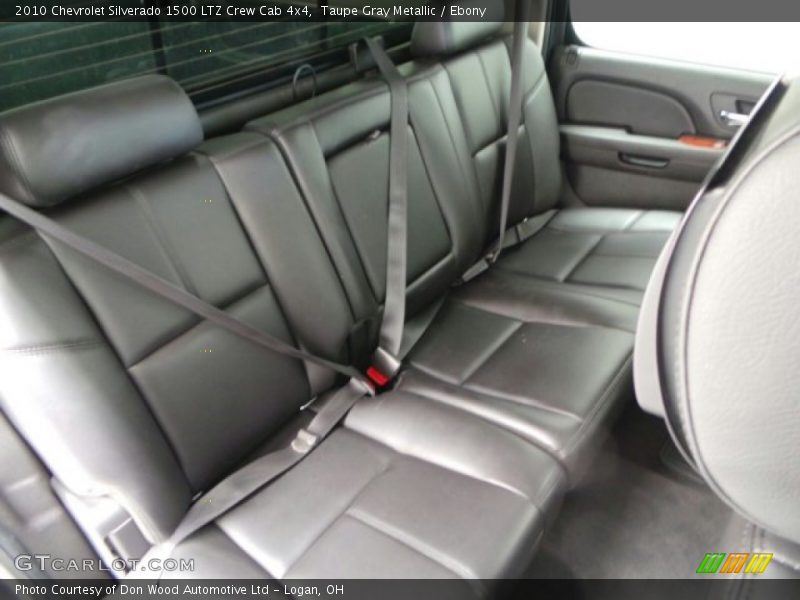 Taupe Gray Metallic / Ebony 2010 Chevrolet Silverado 1500 LTZ Crew Cab 4x4
