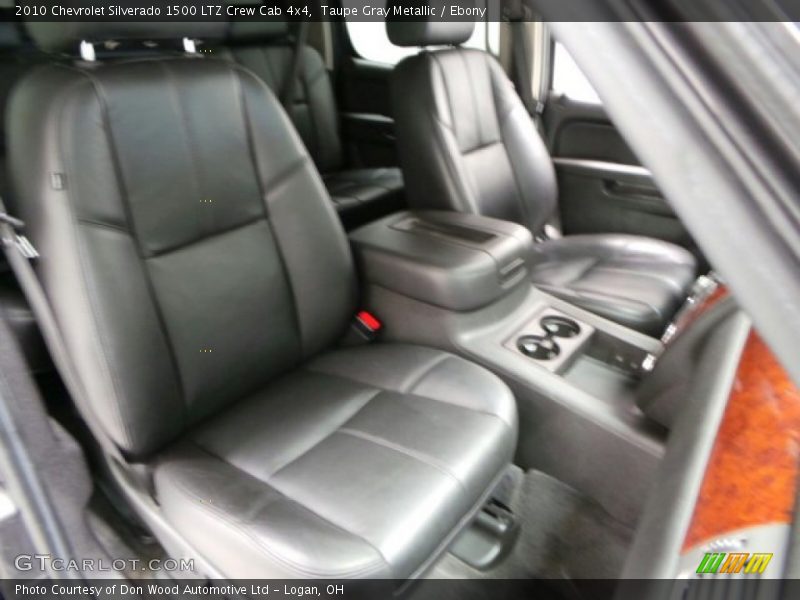 Taupe Gray Metallic / Ebony 2010 Chevrolet Silverado 1500 LTZ Crew Cab 4x4