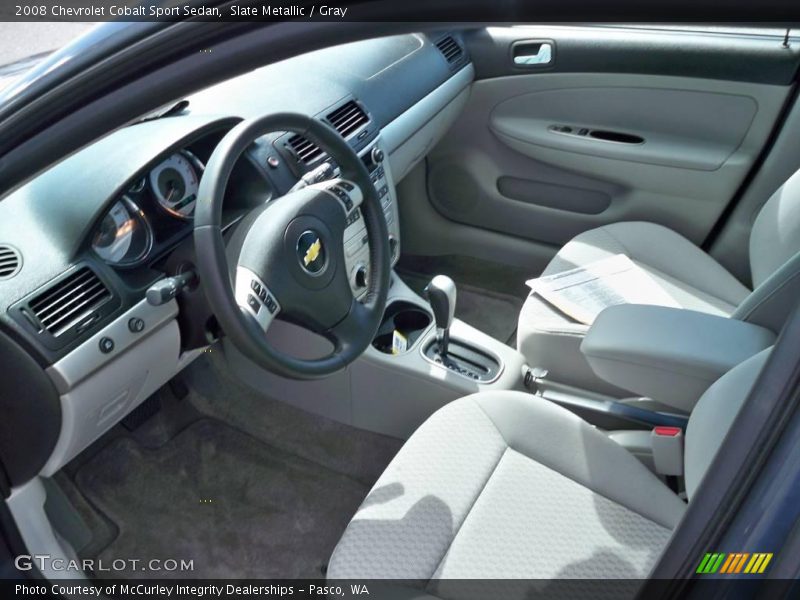 Slate Metallic / Gray 2008 Chevrolet Cobalt Sport Sedan