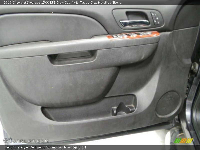 Taupe Gray Metallic / Ebony 2010 Chevrolet Silverado 1500 LTZ Crew Cab 4x4
