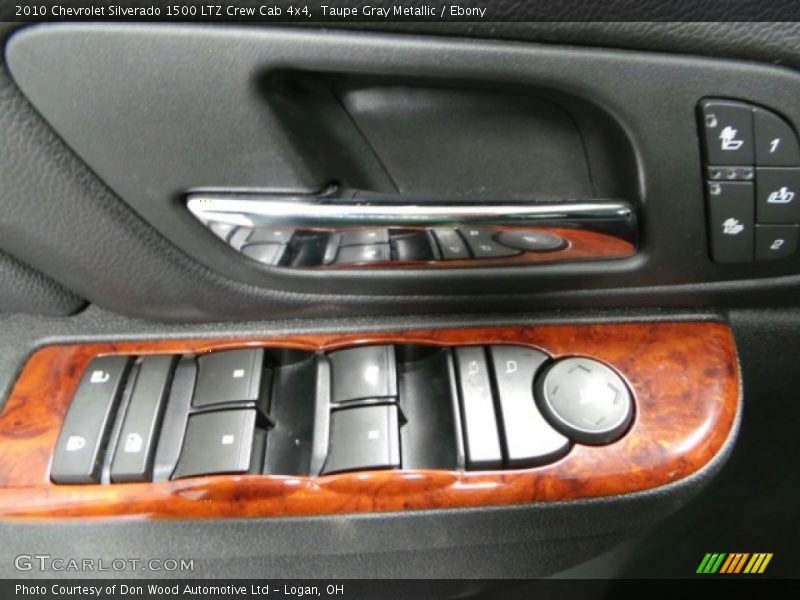 Taupe Gray Metallic / Ebony 2010 Chevrolet Silverado 1500 LTZ Crew Cab 4x4