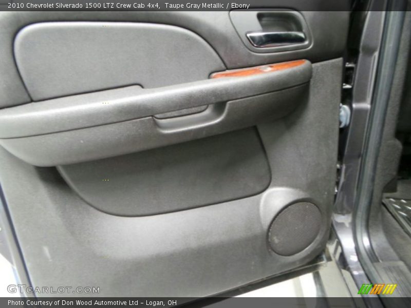 Taupe Gray Metallic / Ebony 2010 Chevrolet Silverado 1500 LTZ Crew Cab 4x4