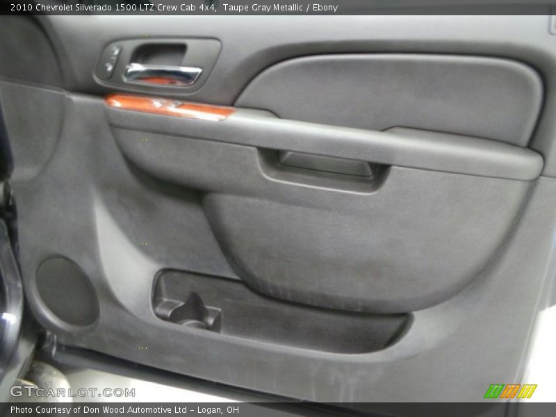 Taupe Gray Metallic / Ebony 2010 Chevrolet Silverado 1500 LTZ Crew Cab 4x4